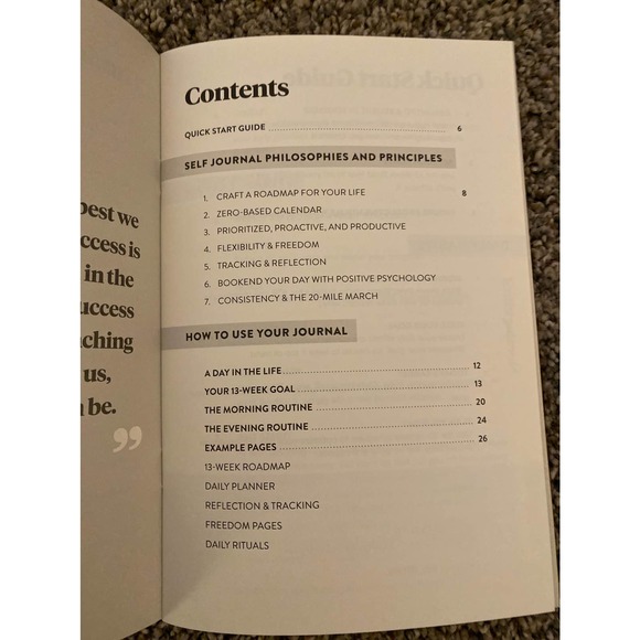 Best Self Orange Journal and Accessories - Picture 7 of 9